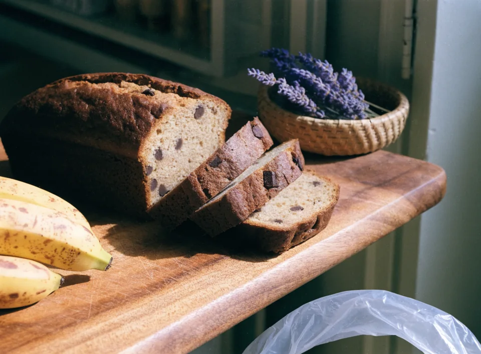 Bananbrød med sjokolade – enkel oppskrift